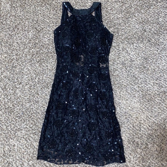 Primavera Couture Dresses & Skirts - Primavera Black Sequin Backless Dress